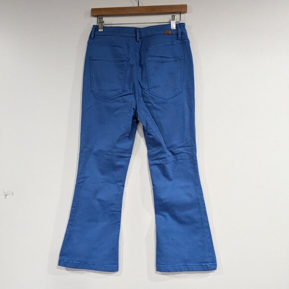 BNWT Massimo Dutti Flared Boot Cut Pants Blue Size 6 - Picture 5 of 7